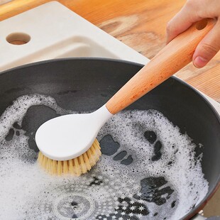 锅刷家用厨房长柄刷子刷锅洗锅不沾油洗碗刷碗神器清洁刷除垢油污