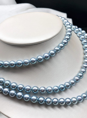 不掉色复古实用款珍珠项链送妈妈