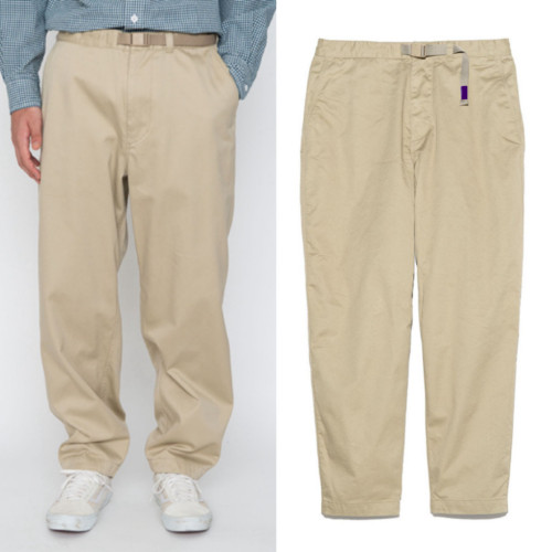 山系机能复古宽松锥型休闲裤Chino Wide Tapered Field Pants