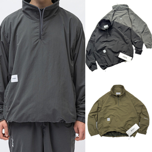 WTAPS KAYAN JACKET NYION半拉链男士秋套头宽松防水尼龙夹克外套