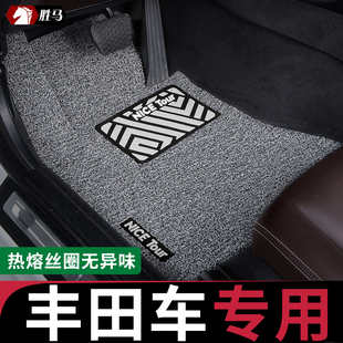 汽车丰田威驰脚垫fs卡罗拉14致炫17款 广汽雷凌双擎主驾驶专用老款