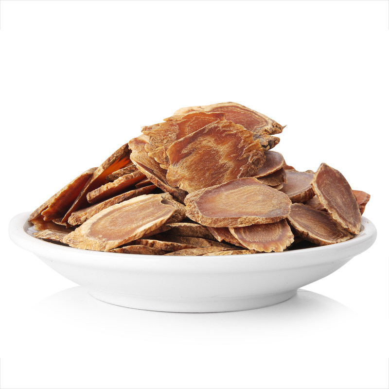 中药材红参 长白山8年根人参 红参片 红参切片500g 大片 高丽参片