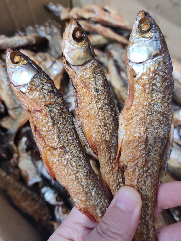 东江农家干鱼湖南特产火焙鱼东江鱼小鱼干