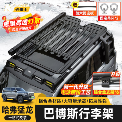 哈弗猛龙车顶巴博斯车顶拓展平台