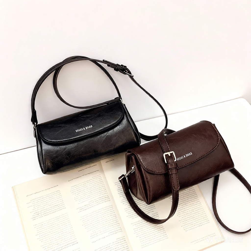 2025新款四季通用单肩斜挎包气质通勤复古休闲包包女小包包女