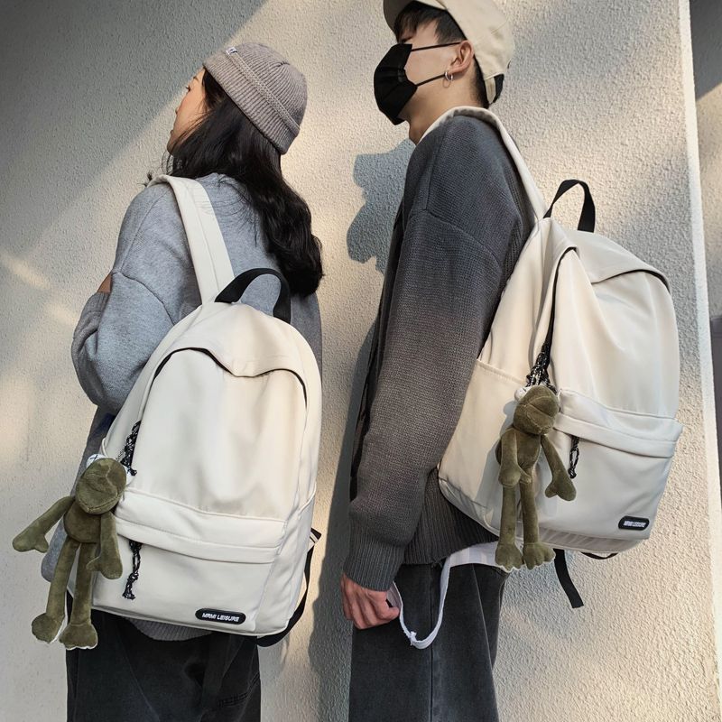书包女韩版原宿ulzzang 初中背包男时尚潮流高中双肩包大学生简约