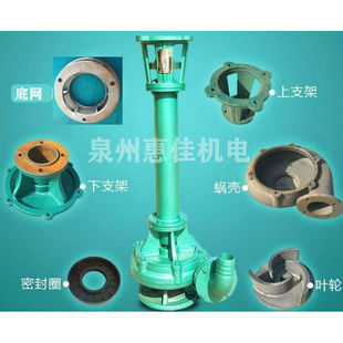 NL立式1.5/22KW泥浆泵配件支架中轴套蜗壳铁水叶轮底座底网联轴器