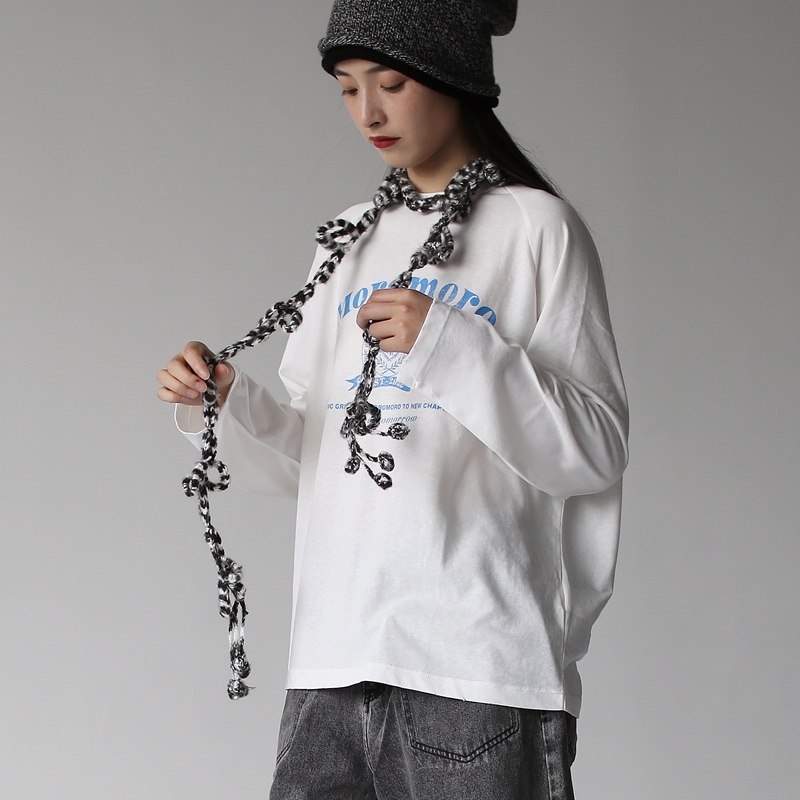 手工钩花，高级感外搭长条小围巾