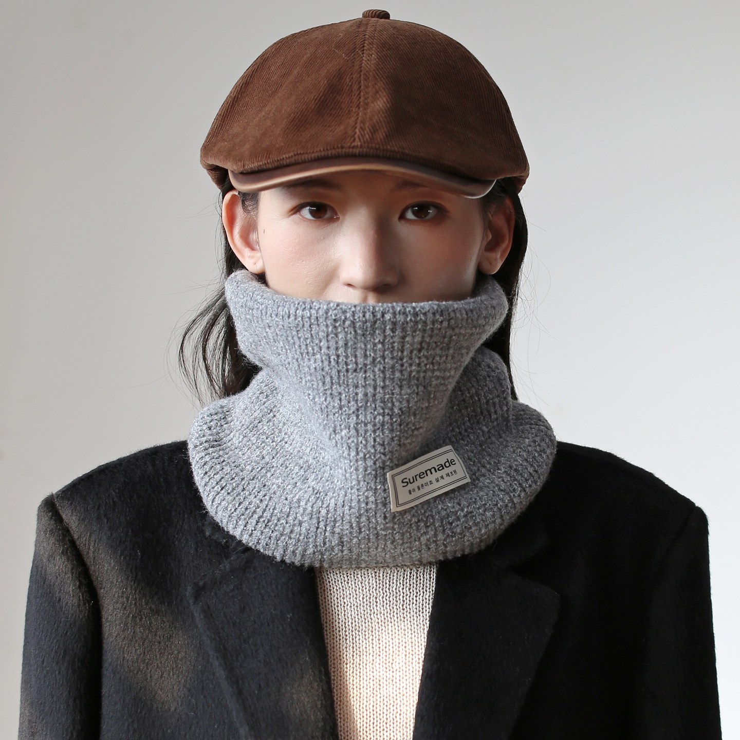 秋冬保暖弹力针织围脖加长套头护颈单圈脖套毛线挂耳面罩防寒防风,服饰配件/皮带/帽子/围巾,围巾/丝巾/披肩,淘宝优惠券,粉丝福利购,淘宝优惠卷