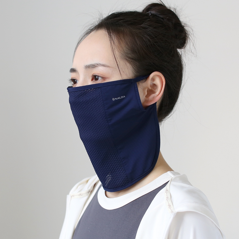 轻薄一片式，透气防晒面罩