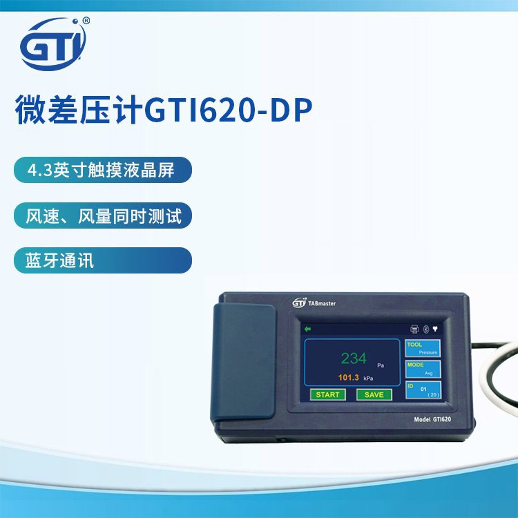 GTI620-DP微差压计可以同