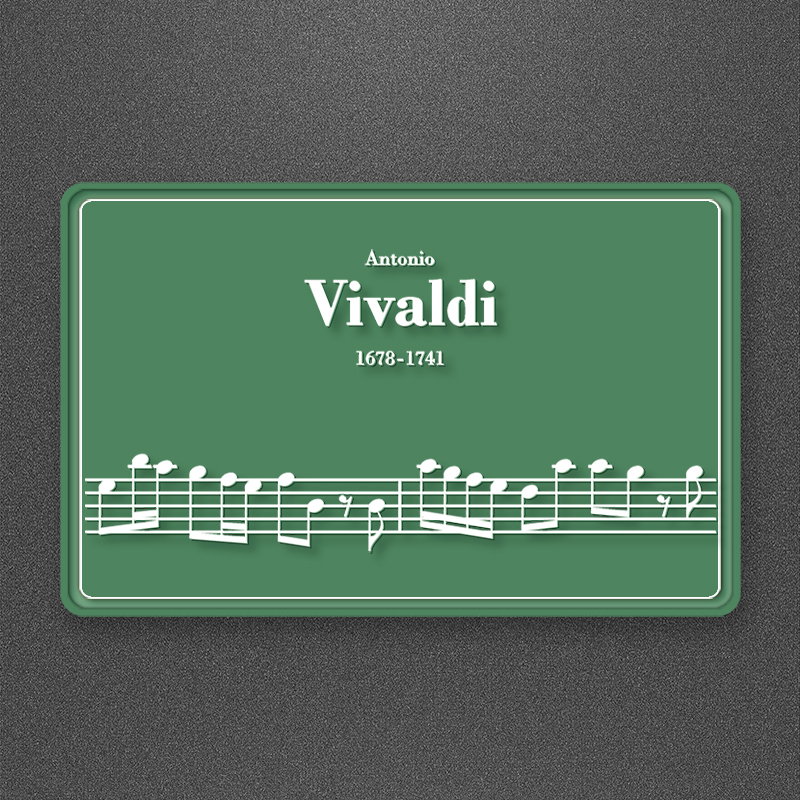冰箱贴维瓦尔第古典音乐家系列