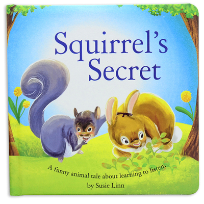 英文绘本原版 Squirrel's Secret 松鼠的秘密 扫码听中英文音频 英国进口绘本 益智培养启蒙早教亲子阅读