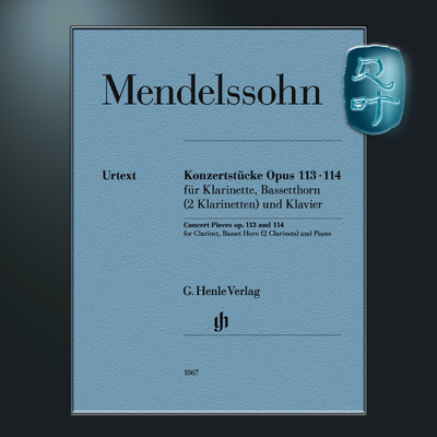 门德尔松音乐会小品op113/114
