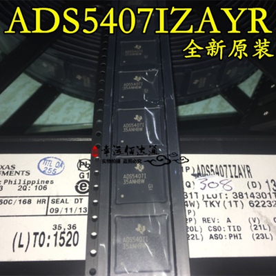 ADS5407IZAYR ADS5407IZAY 封装BGA-196 芯片 全新原装 现货供应