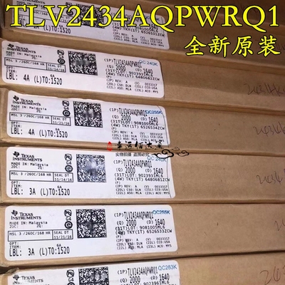TLV2434AQPWRQ1 丝印2434AQ TSSOP14 运算放大器 全新原装现货