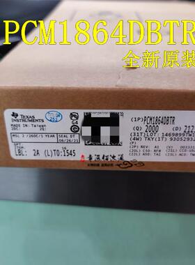 PCM1864DBTR PCM1864 音频ADC转换器芯片 TSSOP-30