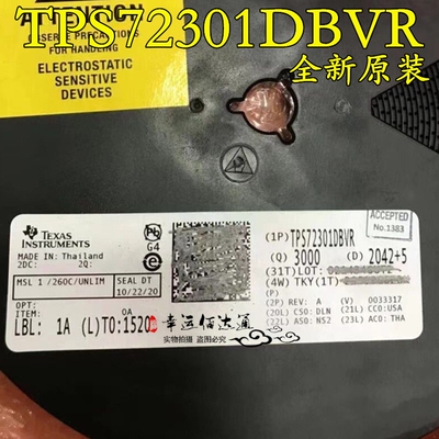 TPS72301DBVR TPS72301DBVT 丝印T08I SOT23-5 低压差线性稳压器