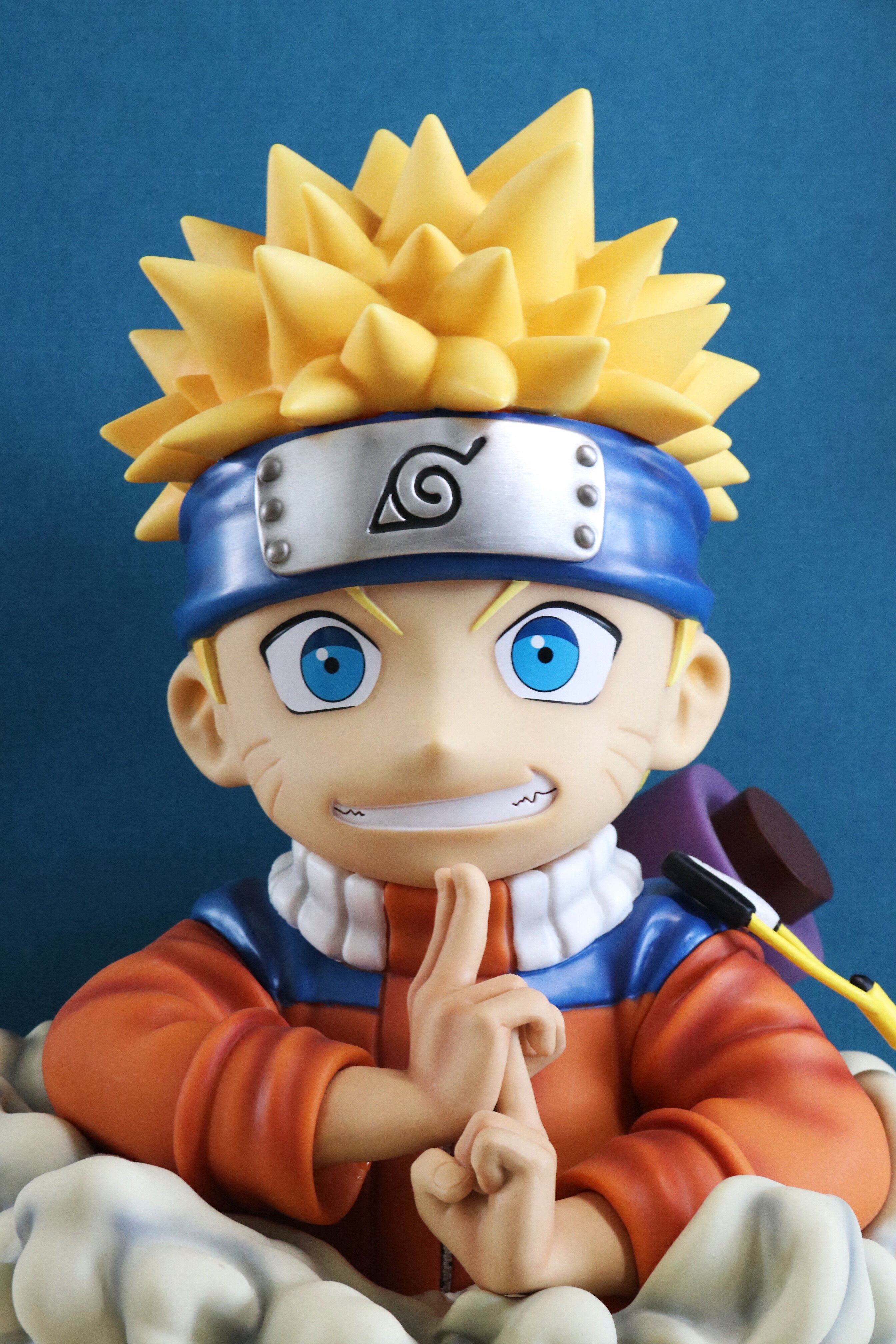 火影忍者 漩涡鸣人半身像 50cm手办 玩具礼物模型摆件