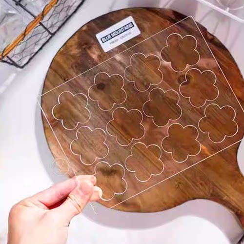 亚克力达克瓦兹烘培模具 DIY自制水果条肉脯饼干食品定型模具定制