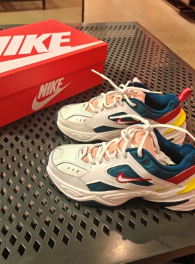 耐克Nike女春秋M2K TEKNO复古增高老爹鞋运动休闲鞋跑步鞋AO3108