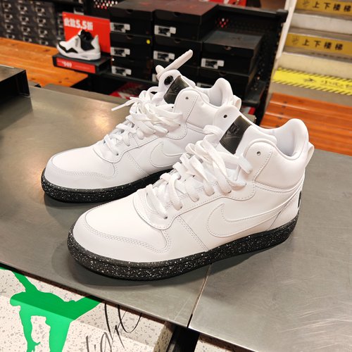 NIKE耐克 COURT BOROUGH MID SE男子高帮休闲运动板鞋916759-100
