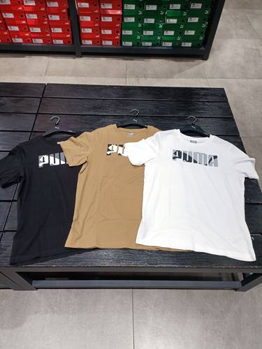 PUMA 彪马 夏季新款运动休闲圆领印花运动休闲纯棉短袖T恤 686373