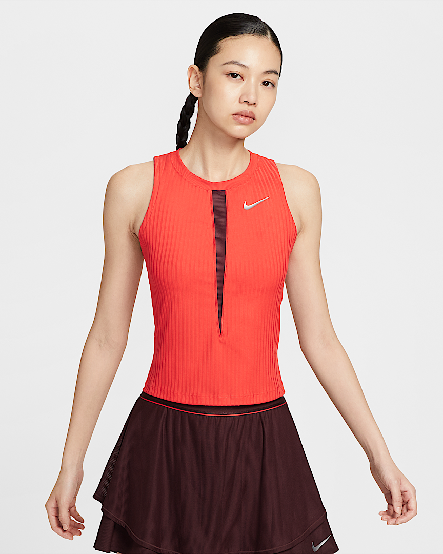Nike耐克女子秋冬运动休闲舒适透气速干专业网球训练背心HJ8250