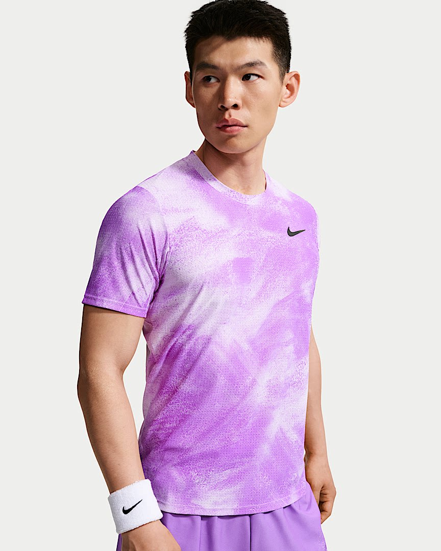 NIKE耐克男子运动训练健身网球速干休闲短袖T恤IB1017-511