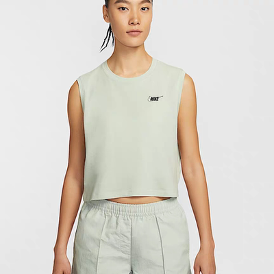 Nike/耐克夏季新款女士时尚潮流无袖训练背心T恤HF9532-010-034