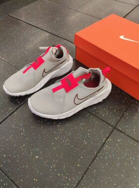 Nike耐克儿童男女童一脚蹬轻便舒适防滑软底透气运动跑步鞋DJ6038
