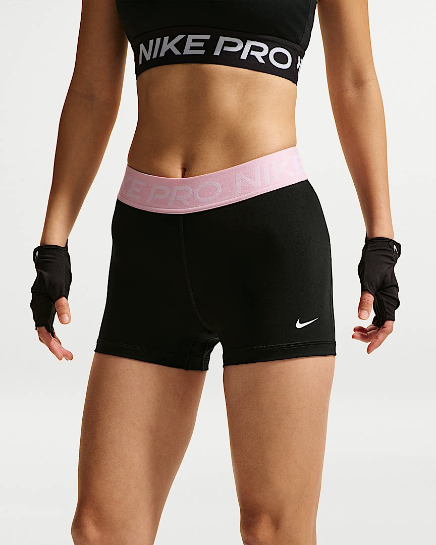 Nike/耐克女士夏季速干休闲舒适字母运动瑜伽紧身训练短裤CZ9860