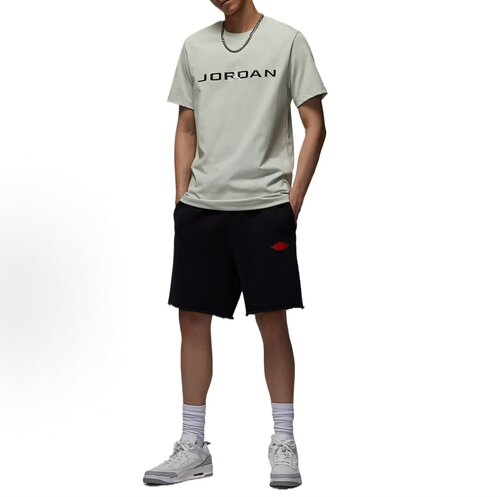 Nike/耐克JORDAN男士休闲印花针织圆领透气运动短袖IB7354-034
