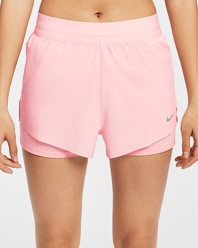 NIKE耐克 女子夏季梭织运动休闲训练健身舒适透气内衬短裤HJ5377