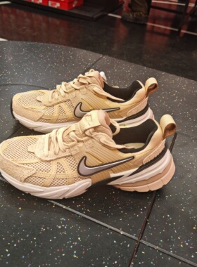 Nike耐克V2K Run女复古运动鞋红勾厚底舒适老爹鞋 HF5724  FN6703