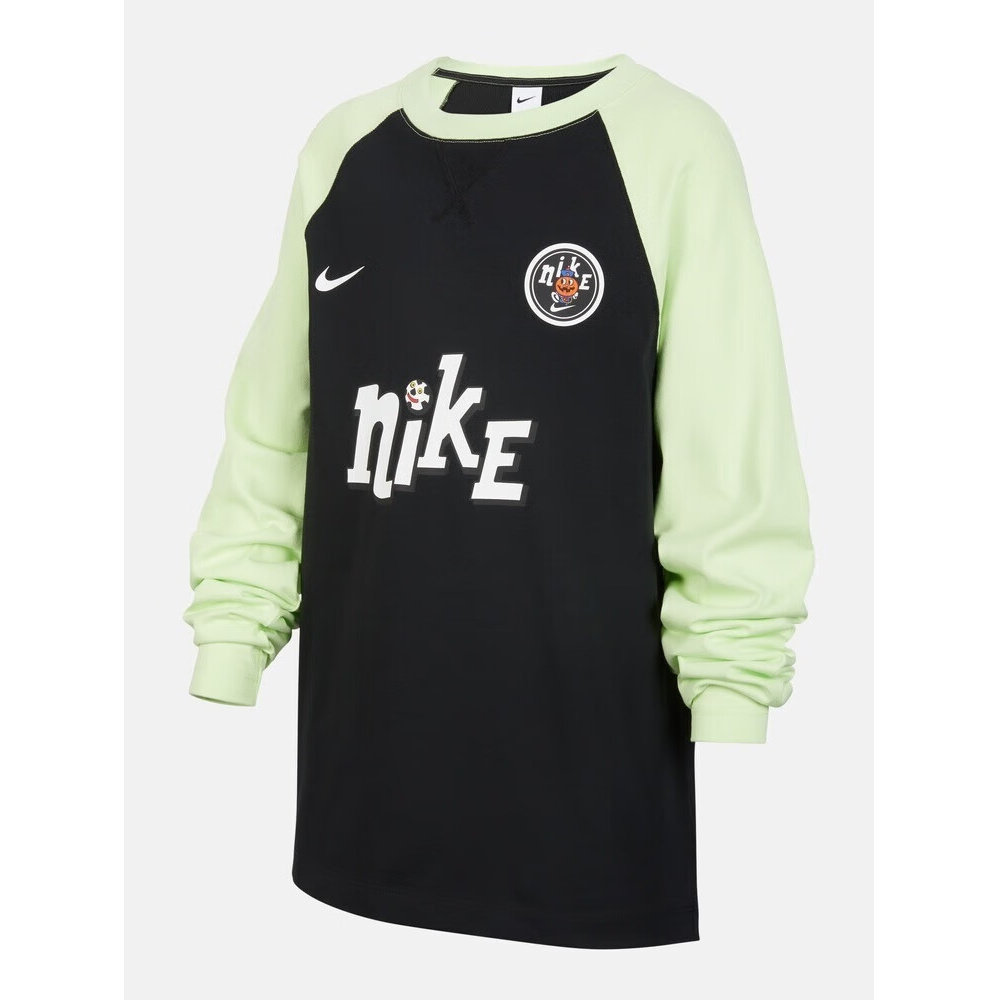 Nike耐克休闲运动打童长袖针织衫T恤针织圆领上衣 IO0098-010