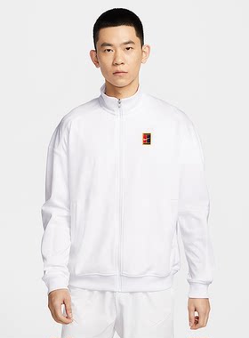 Nike耐克HERITAGE男子薄绒网球夹克春秋季外套针织复古FZ6926