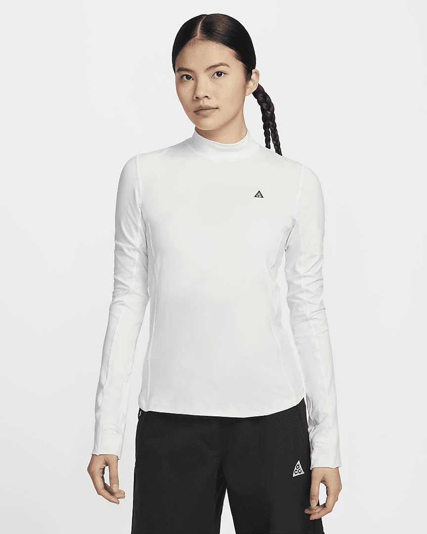 NIKE耐克ACG DRI-FIT ADV女子户外圆领运动休闲健身长袖T恤FN1964