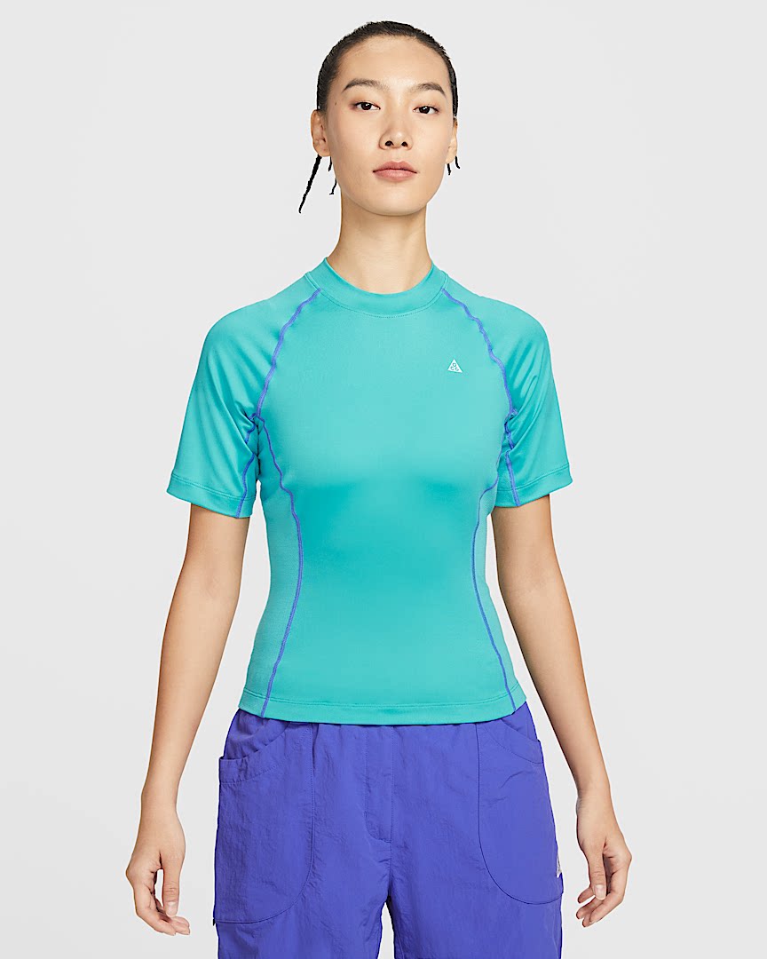 正品Nike耐克女子ACG速干户外骑行运动健身训练半袖T恤IO1461-345