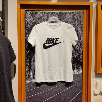 Nike耐克短袖女夏季经典大勾休闲运动T恤宽松半袖 BV6170/DV6095