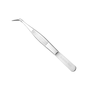 医用镊子尖头不锈钢304弯头工具维修高精密尖嘴diy手工实验室夹子