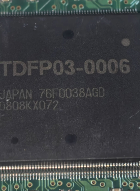 TDFP03-0006 76F0038AGD 汽车电脑板CPU芯片QFP208脚