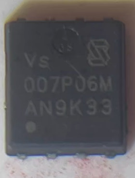 VSP007P06MS 网版印刷007P06M 场效应贴片MOS管 P沟道 60V 50A DF