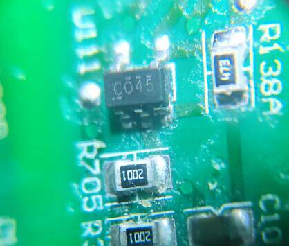 C045 5脚 SN74LVC1G04DBVR 新能源电脑板单路反相器 贴片逻辑芯片
