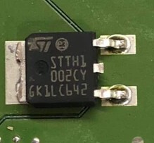 STTH1002CY STTH1002 柴油电脑板易损三极管TO252 质量 可靠