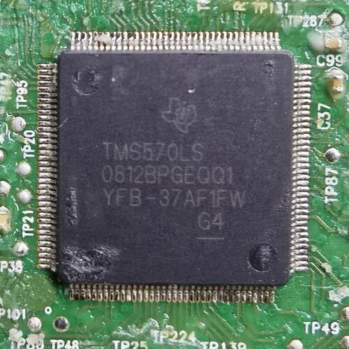 TMS570LS0812BPGEQQ1 汽车电脑板CPU芯片 拆车割板