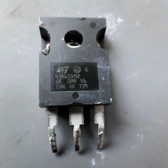 43N60DM2 新能源充电机MOS场效电晶体拆机测量好