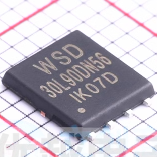 全新原装 WSD30L90DN56 PDFN-8(5.2x6.2) P沟道 30V 90A 场效应管