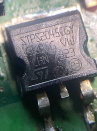 STPS2045CG STPS2045CGY 汽车电脑板肖特基二极管TO263