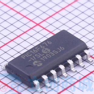 汽车电脑板微控制器单片机芯片SOP14脚贴片 PIC16F676